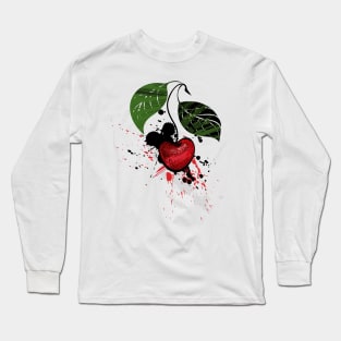 Cherry Berry ( Watercolor cherry ) Long Sleeve T-Shirt